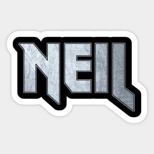 Heavy metal Neil Sticker